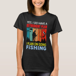 Camiseta Plan Retro Sunset Slogan Retirement Plan I Para Go