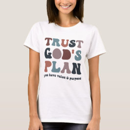 Camiseta Plan Trust Gods, cristiano de moda