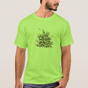 Camiseta plana de la pila del VUELO MILKCANDY