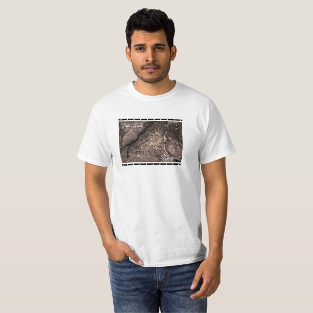 Camiseta plana de Rockpool de la roca (Anverso completo)