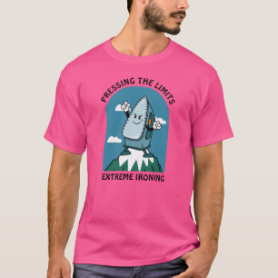 Camiseta Planchar Límites Extreme Ironing Divertido