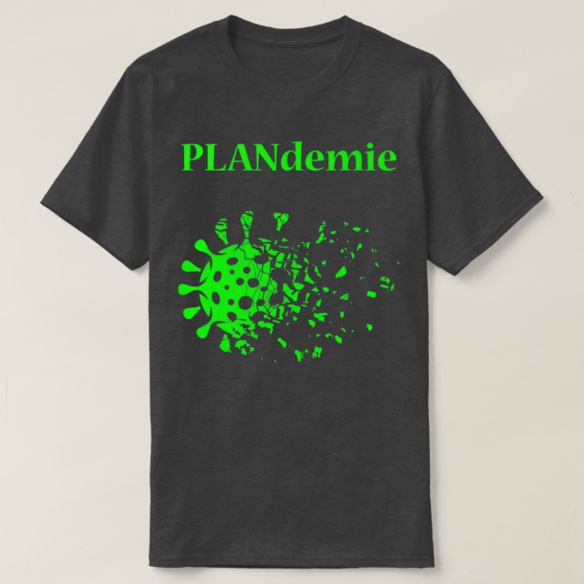 Camiseta PLANdemie Radixbarny (Diseño del anverso)