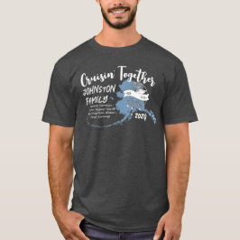 Camiseta Planeando el crucero de vacaciones en Alaskan
