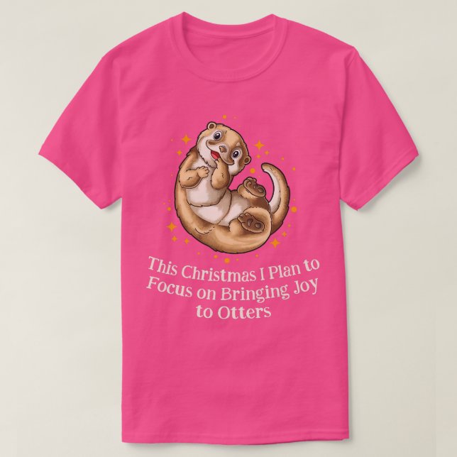 Camiseta Planear centrar la atención en traer la alegría Ot (Diseño del anverso)