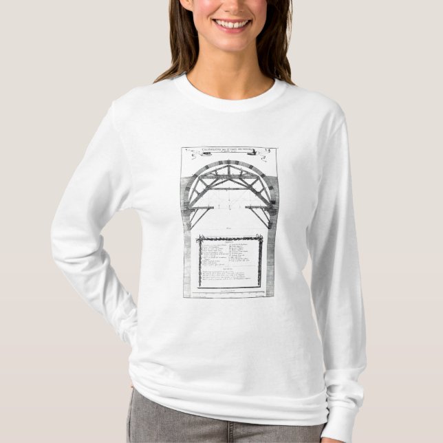Camiseta Planee para la estructura de la bóveda del St. (Anverso)