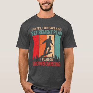 Camiseta Planeo esquiar Snowboard Snowboard