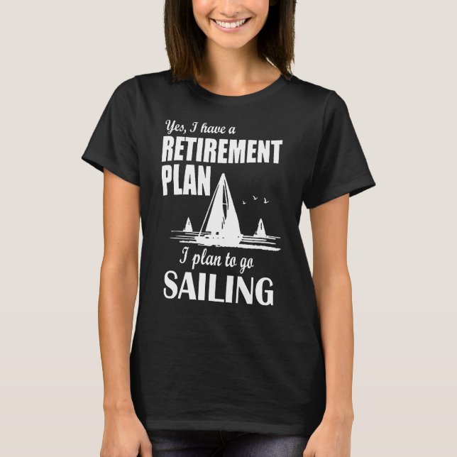 Camiseta Planeo Ir A Navegar (Anverso)
