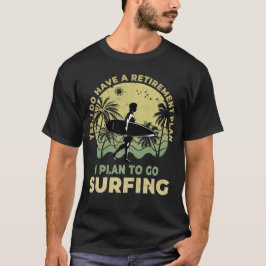 Camiseta Planeo ir a surfear en la vida marina