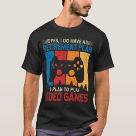 Camiseta Planeo jugar videojuegos Funny Gamer