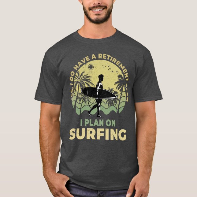 Camiseta Planeo surfear Surfboard Surf Surfer Surfer (Anverso)