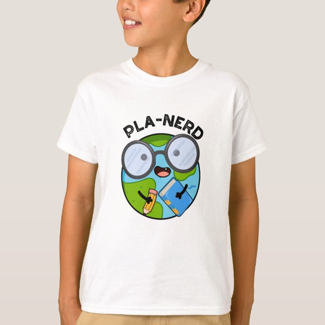 Camiseta Planerd Chistes Planeta Puns  (Anverso)