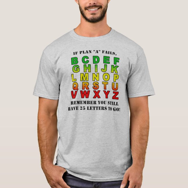 Camiseta 'Planes B' a 'Z' (Anverso)