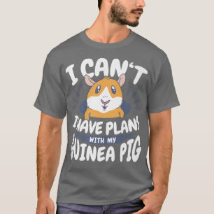 Camiseta Planes con mi cerdo guineano