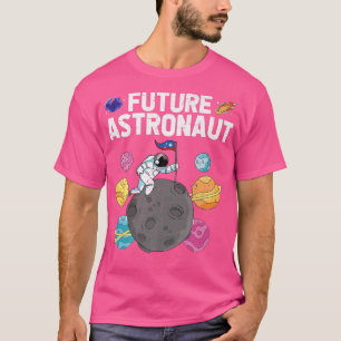 Camiseta Planes De Aterrizaje De La Luna Futuro De La Cienc