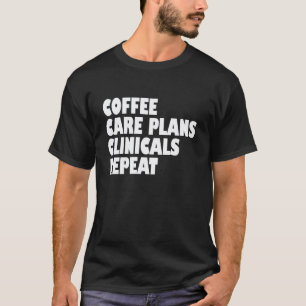 Camiseta Planes de Cuidados Clínicos de Salud Enfermería Es