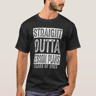 Camiseta Planes De Lecciones De Salida Directa Clase 2023 G