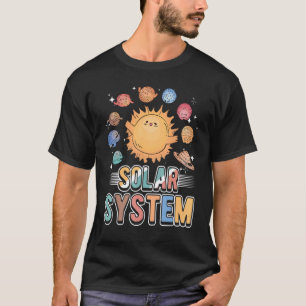 Camiseta Planes De Sistemas Solares Y Científicos Espaciale