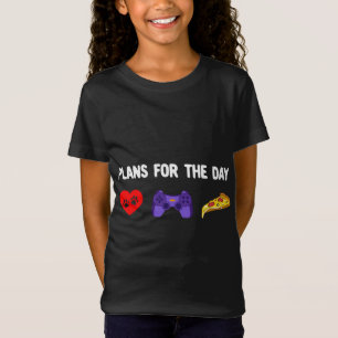 Camiseta Planes para el día - Perros de Petting juegan vide