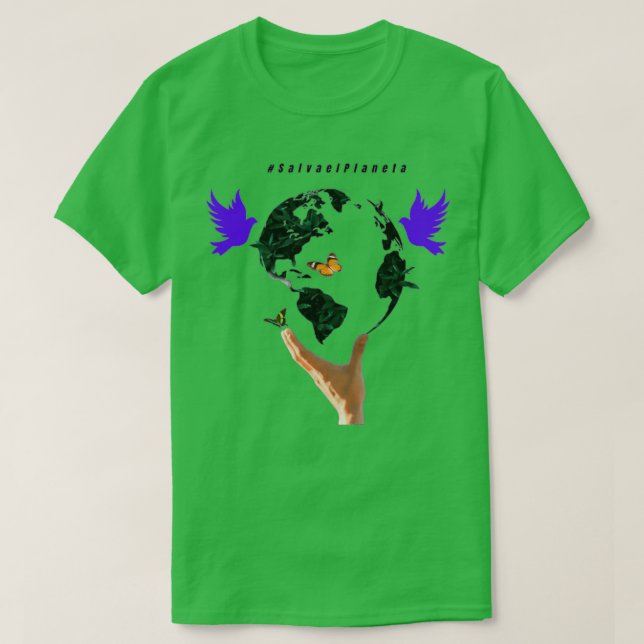 Camiseta planet 1 (Diseño del anverso)