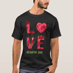 Camiseta Planet Heart Earth Day 2022 Planet Environmental R