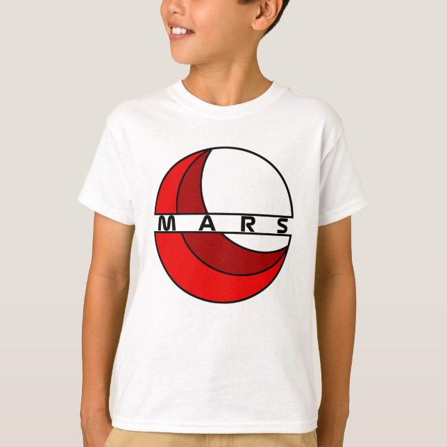 CAMISETA PLANET MARS (Anverso)