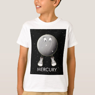 Camiseta Planet Mercury & Stars