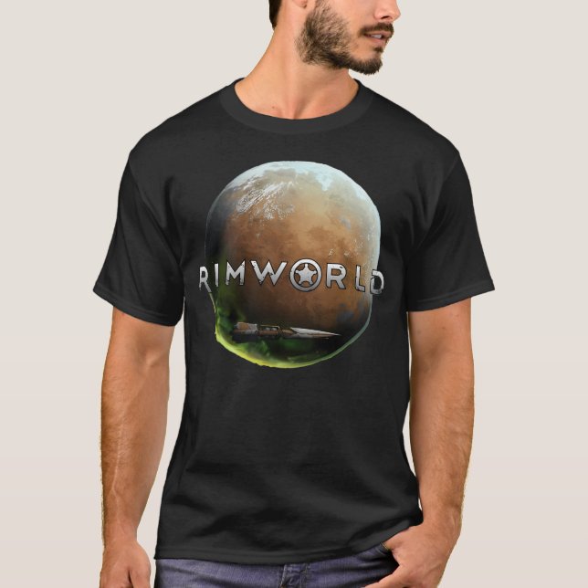 Camiseta Planet Rimworld (Anverso)
