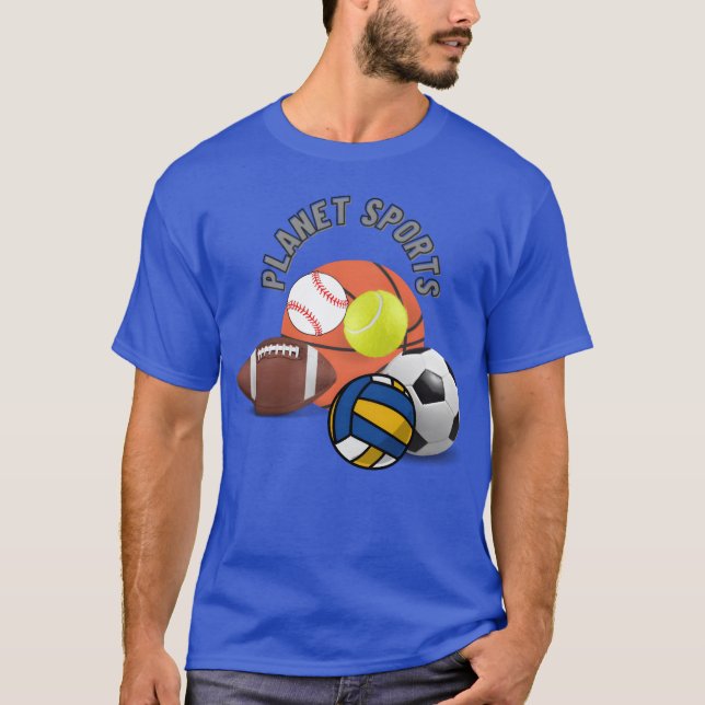 Camiseta PLANET SPORTScamisa retro (Anverso)