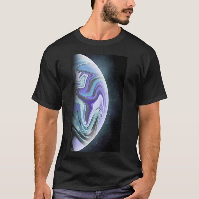 Camiseta Planet Swirls (Anverso)