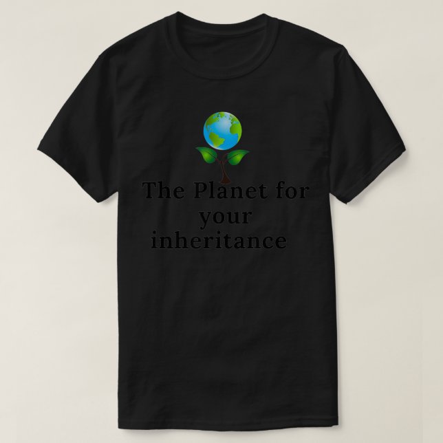 Camiseta Planeta (Diseño del anverso)