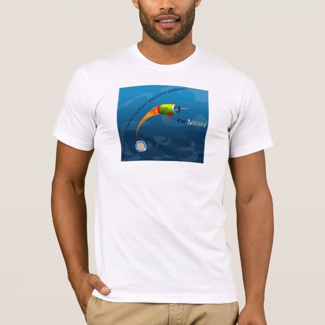 Camiseta Planeta abundante (Anverso)