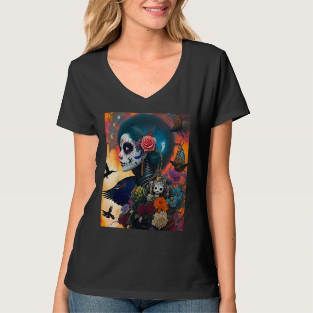 Camiseta planeta Android (Anverso)
