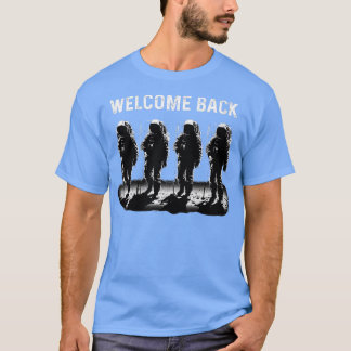 Camiseta Planeta astronauta de la misión de aterrizaje luna