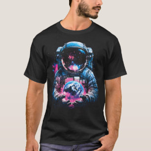Camiseta Planeta Astronauta Tierra Espacio Exterior Galaxia