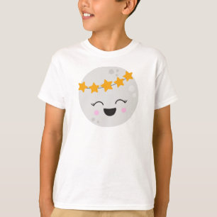 Camiseta Planeta Cute, Planeta Kawaii, Estrellas, Espacio, 