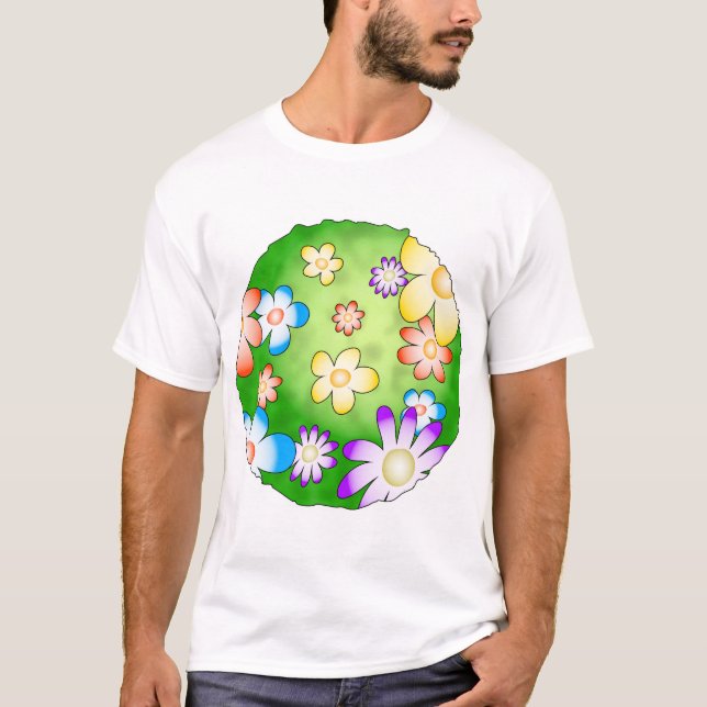 Camiseta Planeta de la flor (Anverso)