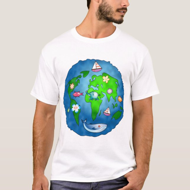 Camiseta Planeta de las naturalezas (Anverso)