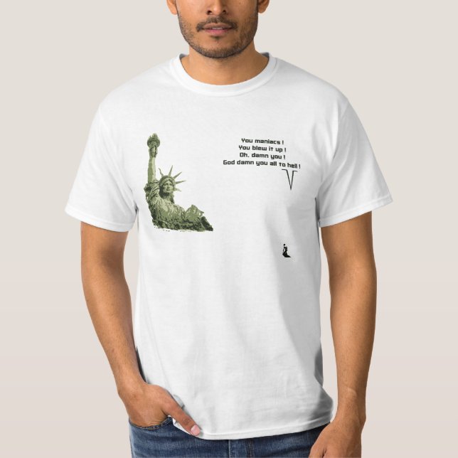 Camiseta Planeta de los monos (Anverso)