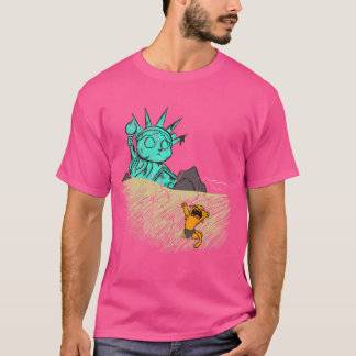 Camiseta Planeta del animal vintage