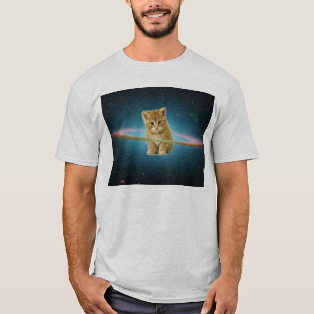 Camiseta Planeta del gatito de la supernova (Anverso)