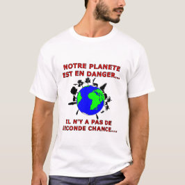 CAMISETA PLANETA EN PELIGRO