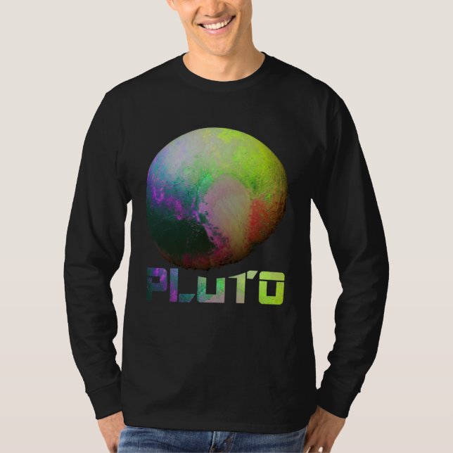 Camiseta Planeta Enano Plutón Frío Cinturón de Kuiper Astro (Anverso)