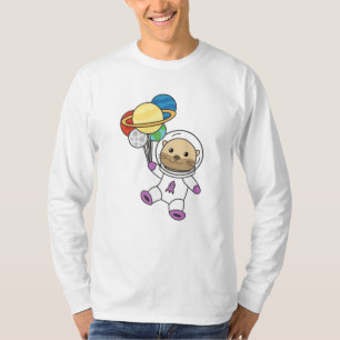 Camiseta Planeta espacial Astronauta Otter