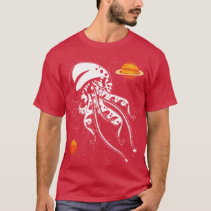 Camiseta Planeta Estrellas Astronauta Jellyfish Jelly Fish