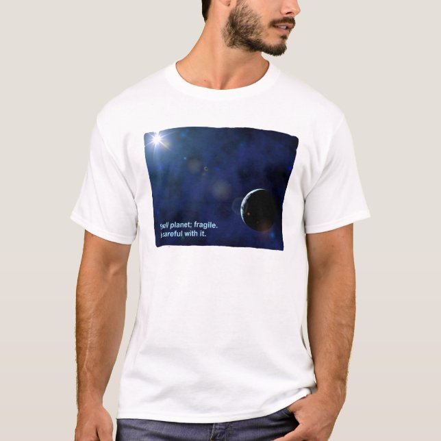 Camiseta Planeta frágil (Anverso)