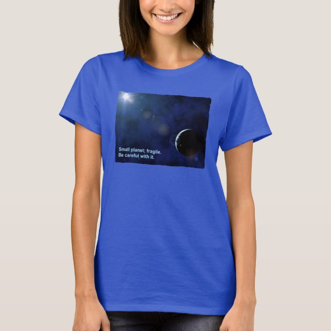 Camiseta Planeta frágil (Anverso)