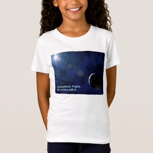 Camiseta Planeta frágil (Anverso)