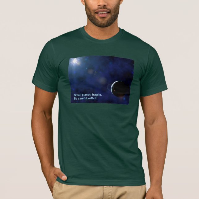 Camiseta Planeta frágil (Anverso)