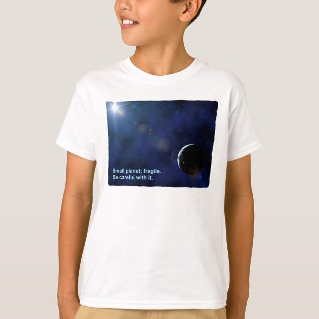 Camiseta Planeta frágil (Anverso)