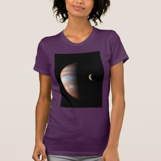Camiseta Planeta Gigante Gaseoso Júpiter y Luna Galileana I